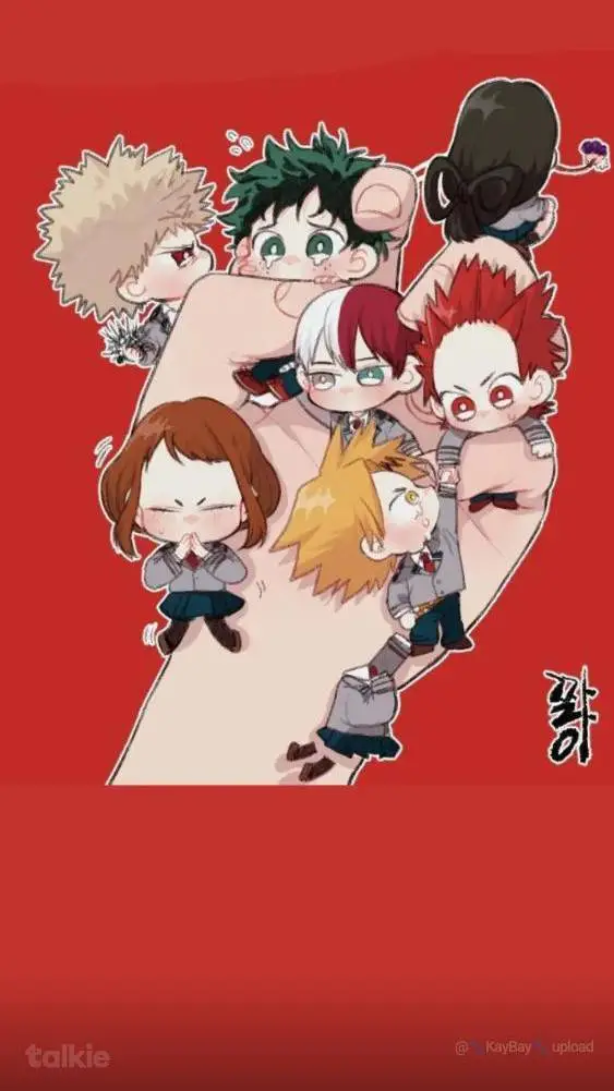 ai character: MHA vaccine day background