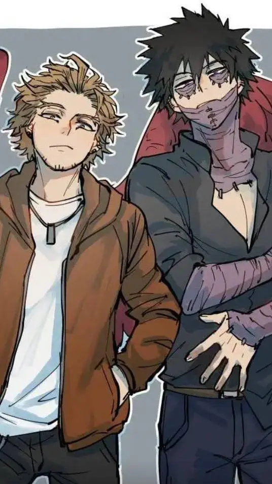 ai character: Hawks × Dabi background