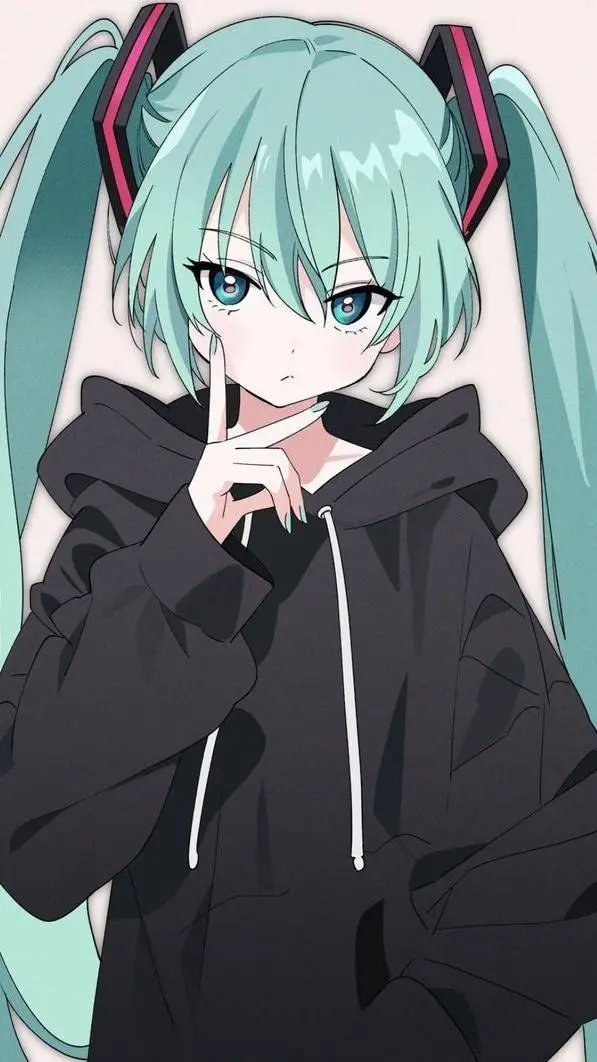 ai character: Hatsune Miku background