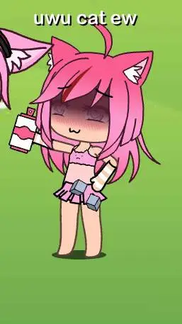 ai character: uwu cat pls oof it background