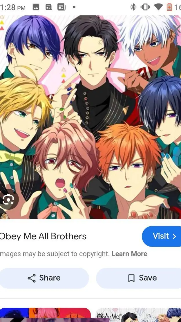 ai character: Obey me! background