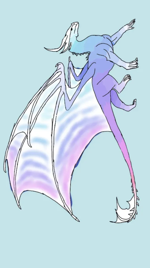 ai character: Glacier  background