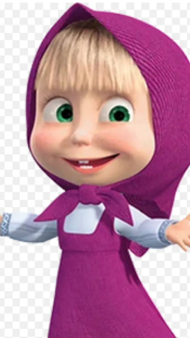 ai character: Masha and Bear 🐻 background