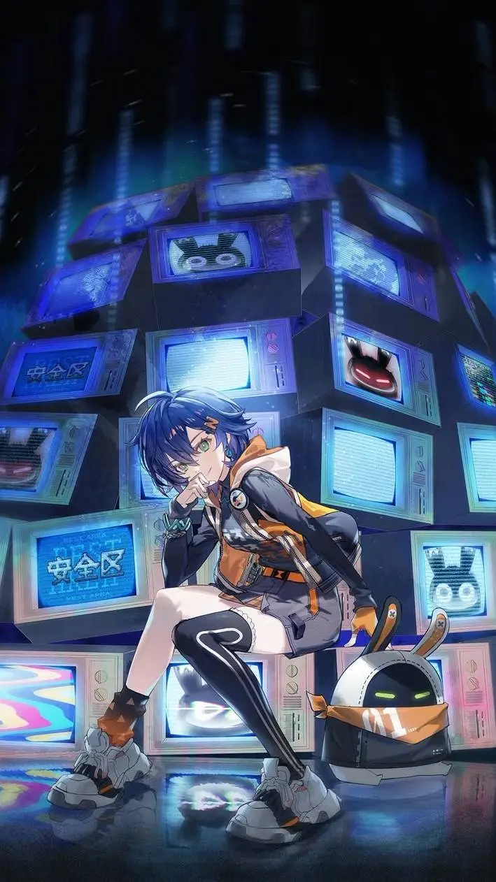 ai character: ZZZ kissing room background