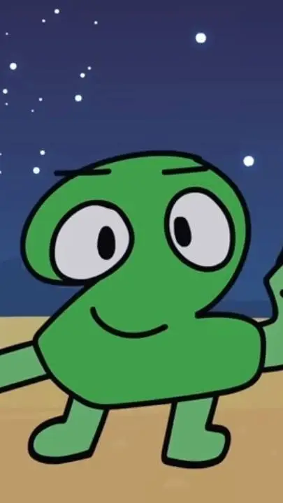 ai character: Two from BFDI background