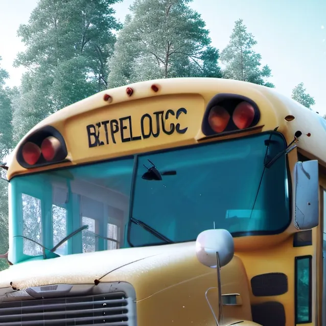 chat with ai character: school bus gy
