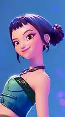 ai character: ZOEY!!!!!!!!!!!!!! background