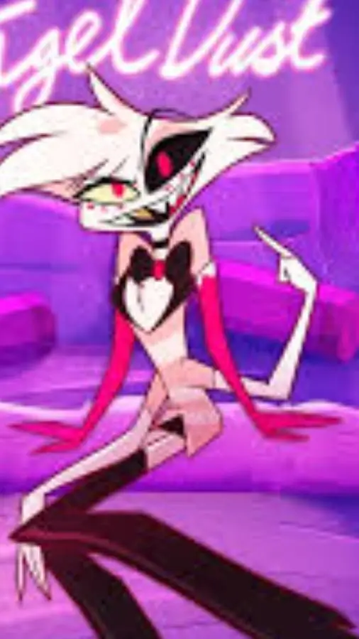 ai character: angel dust  background
