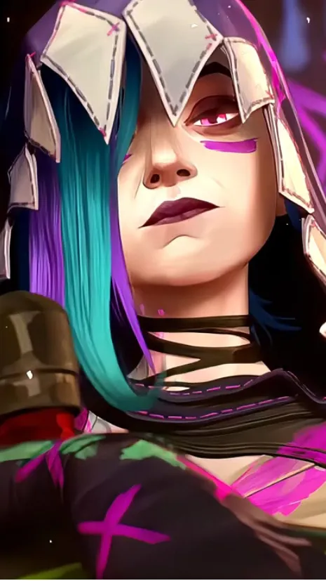 ai character: Jinx (Arcane) background