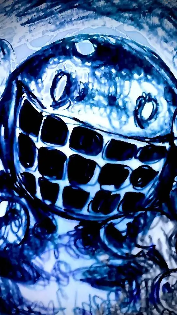ai character: bluudude background