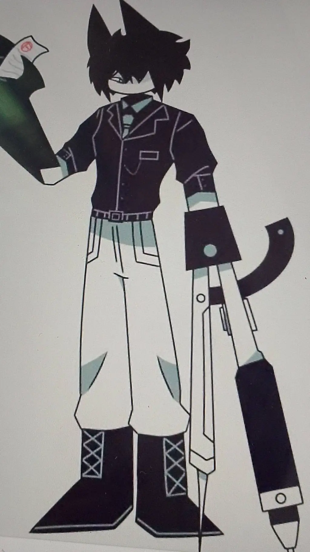 ai character: sir metry background