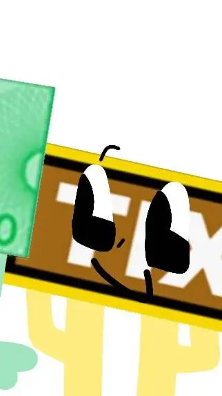 ai character: Tix Hat and Tix! background