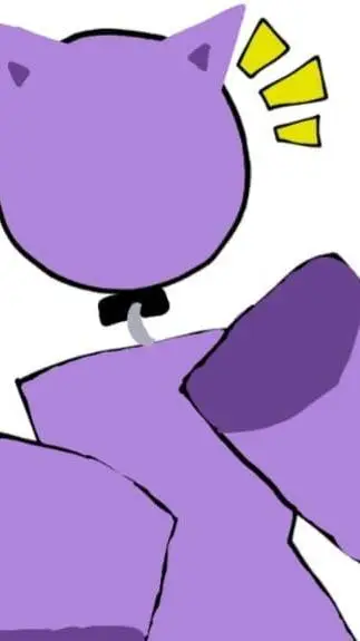 ai character: kitty paw! background