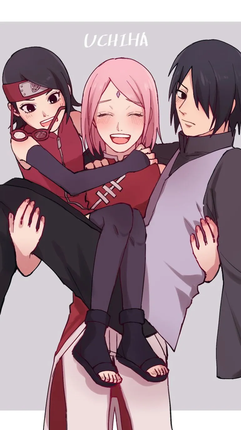 ai character: Family Uchiha ❤️ background