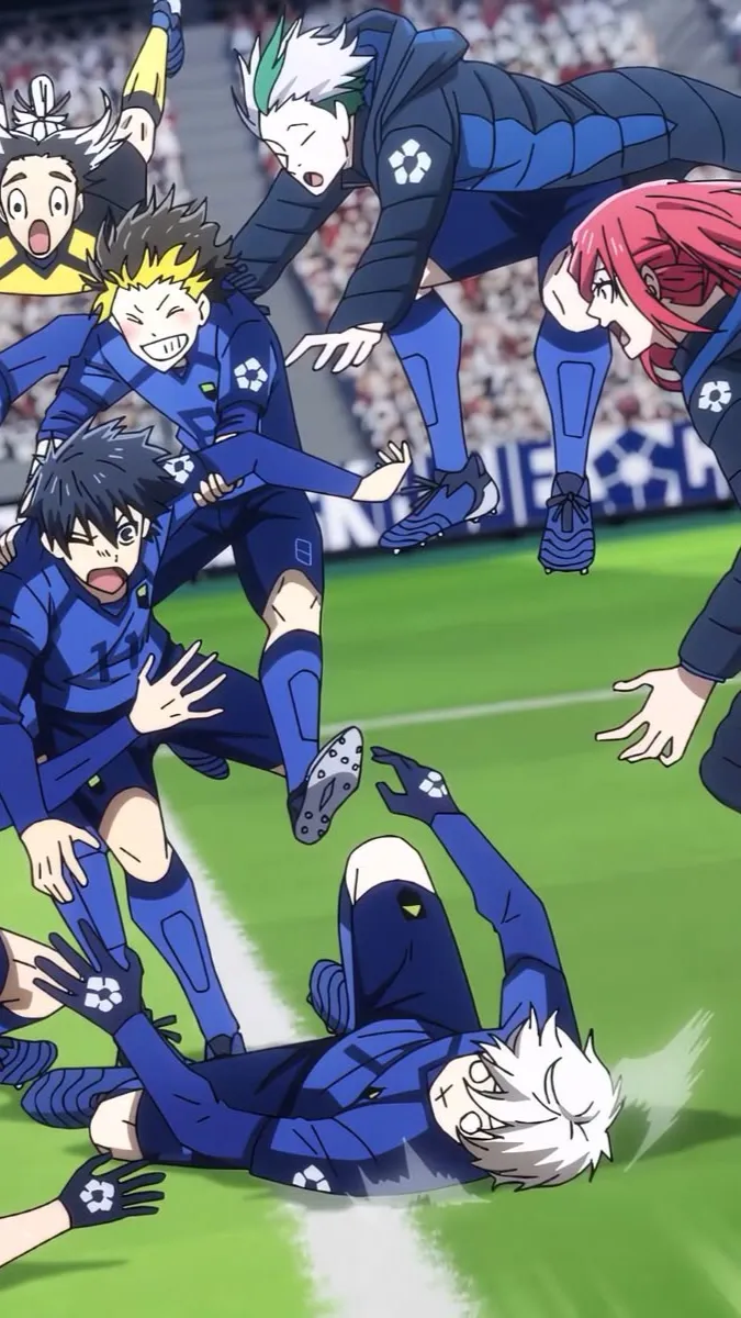 ai character: 🦋 Blue Lock 🦋 background