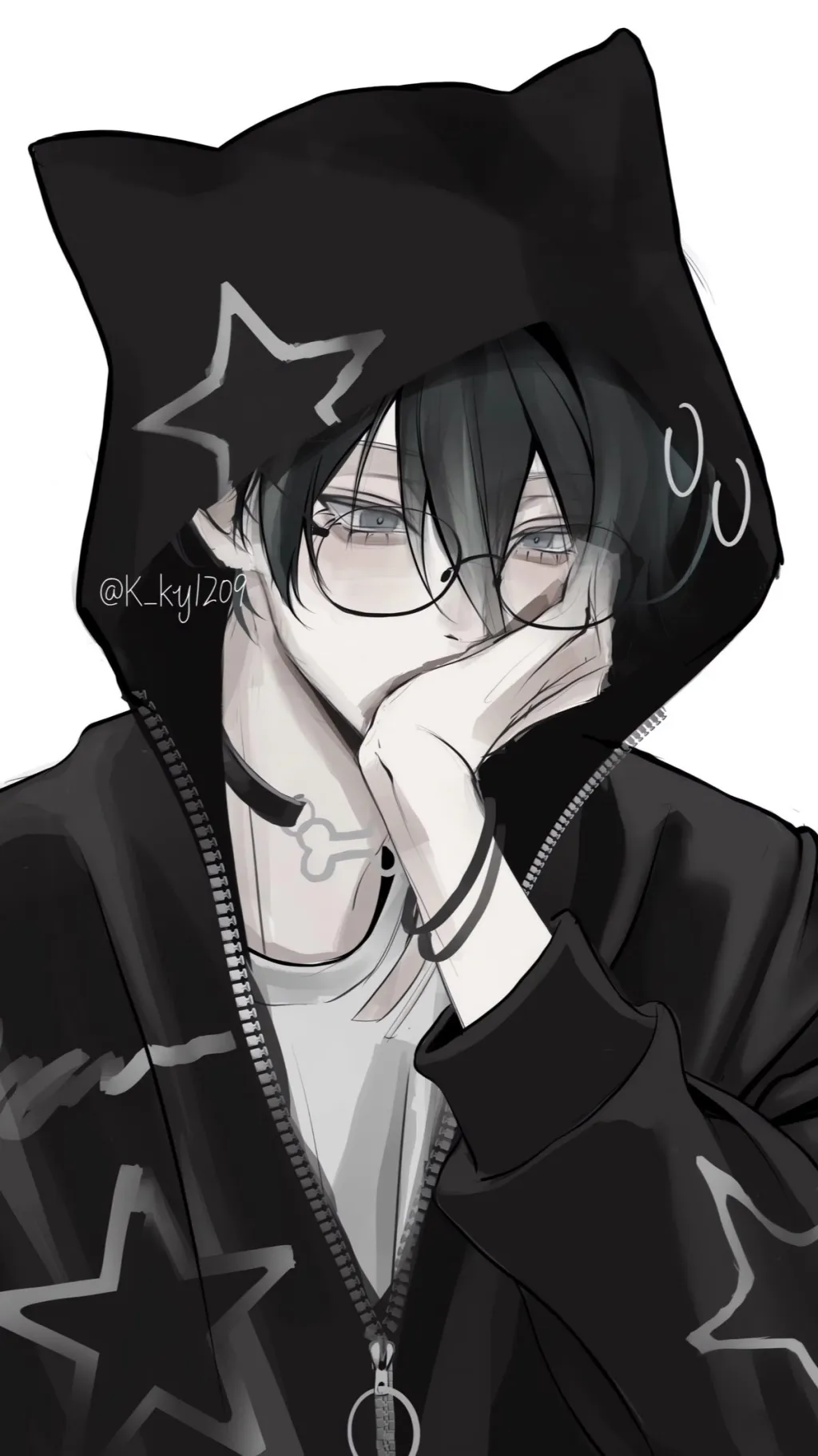 ai character: 🎧•𝐑𝐈𝐍•🎧 background