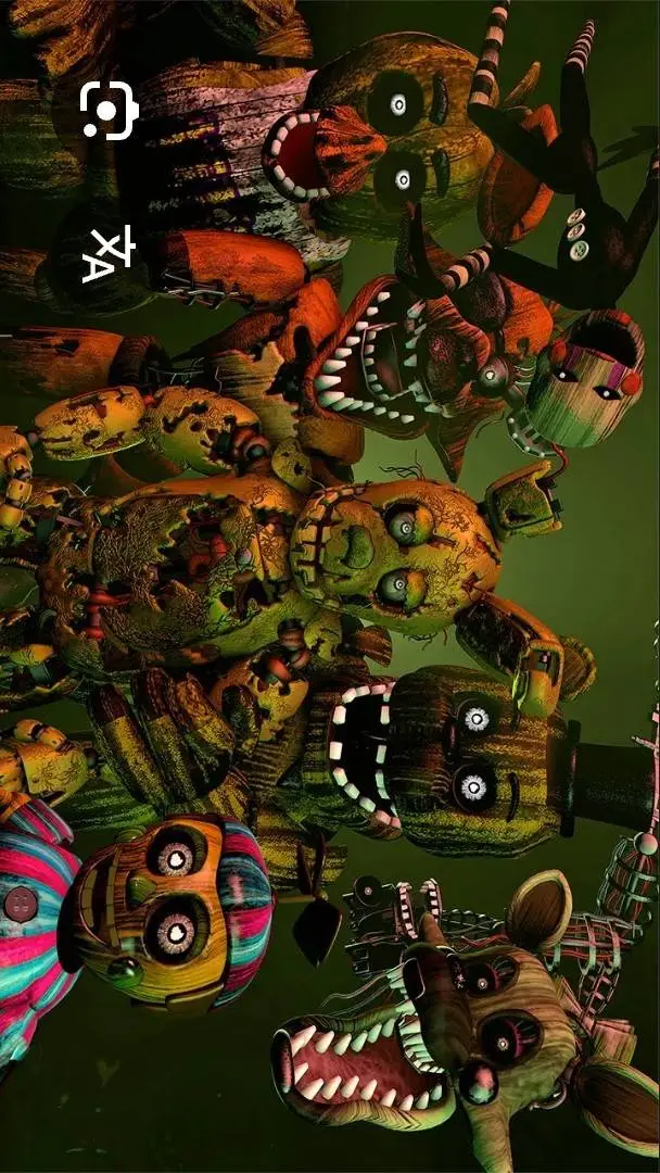 ai character: Fnaf3 background