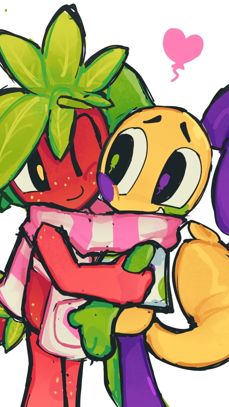 ai character: 😝Berryfunny!⚡️ background