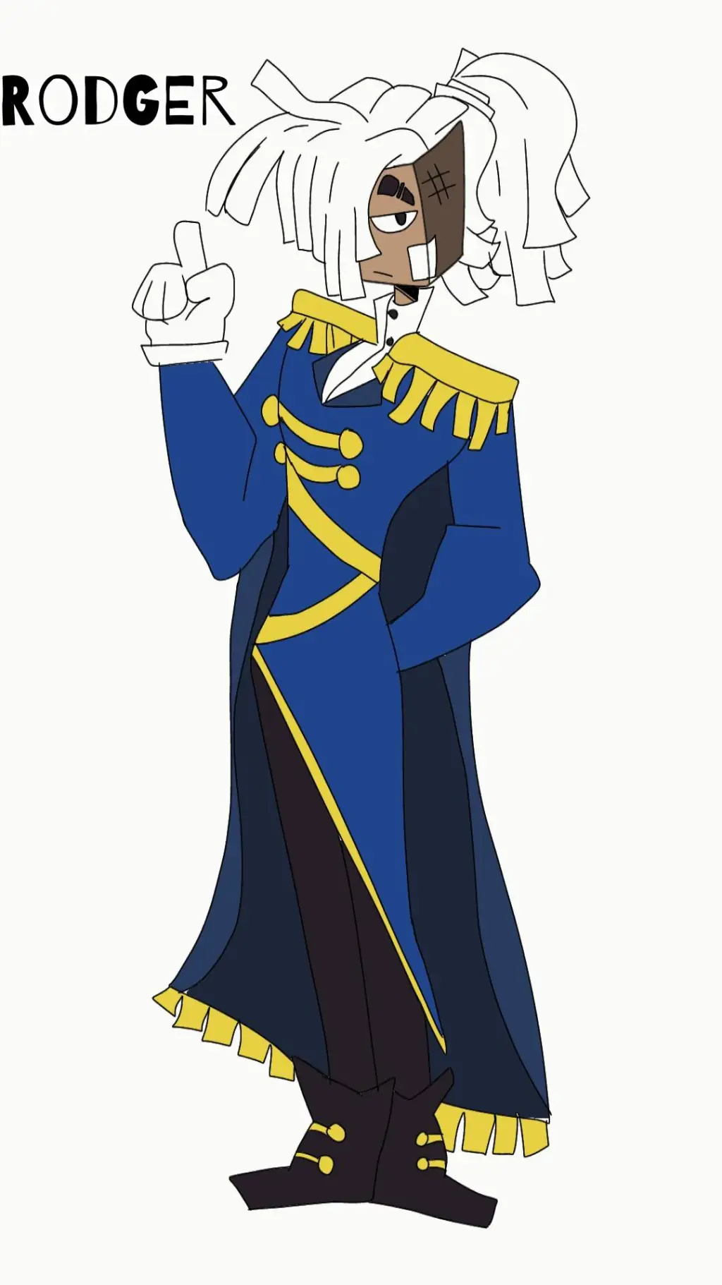 ai character: Rodger the mop background