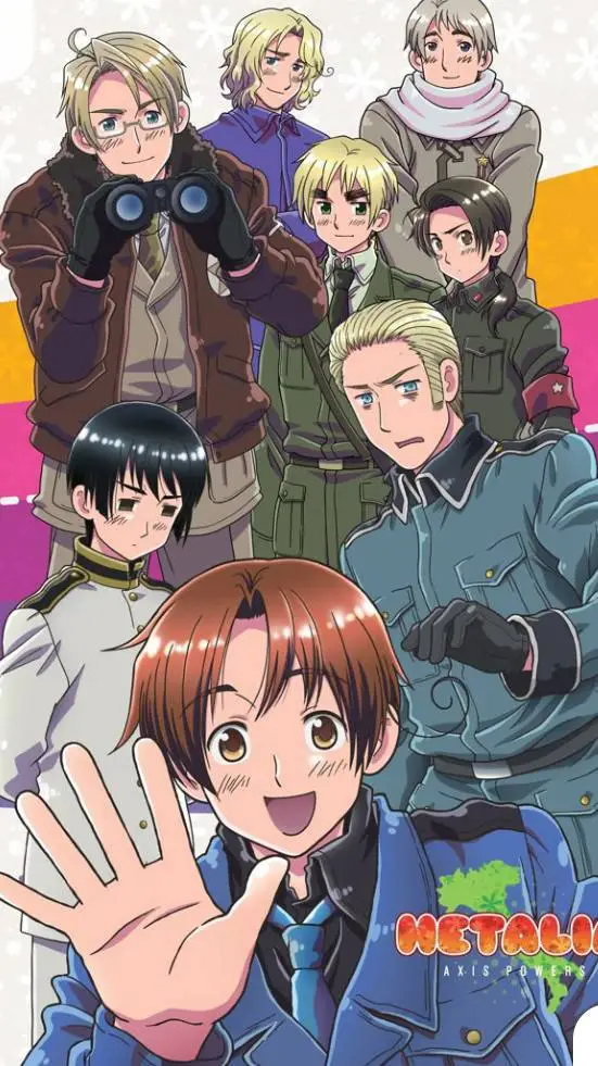 ai character: Hetalia background