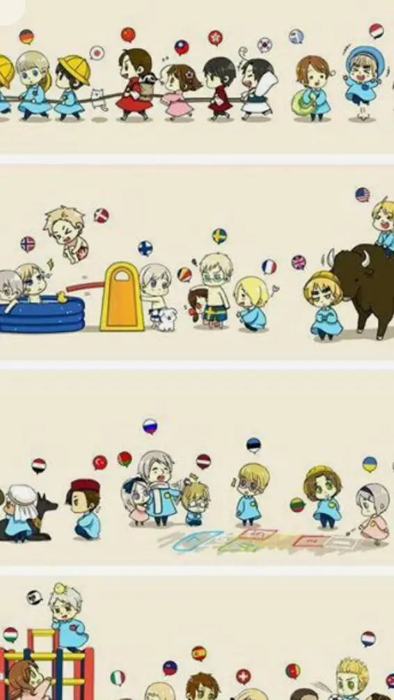 ai character: Hetalia background