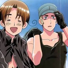 chat with ai character: Hetalia axis trio
