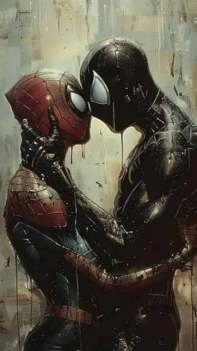 ai character: venom and spider background