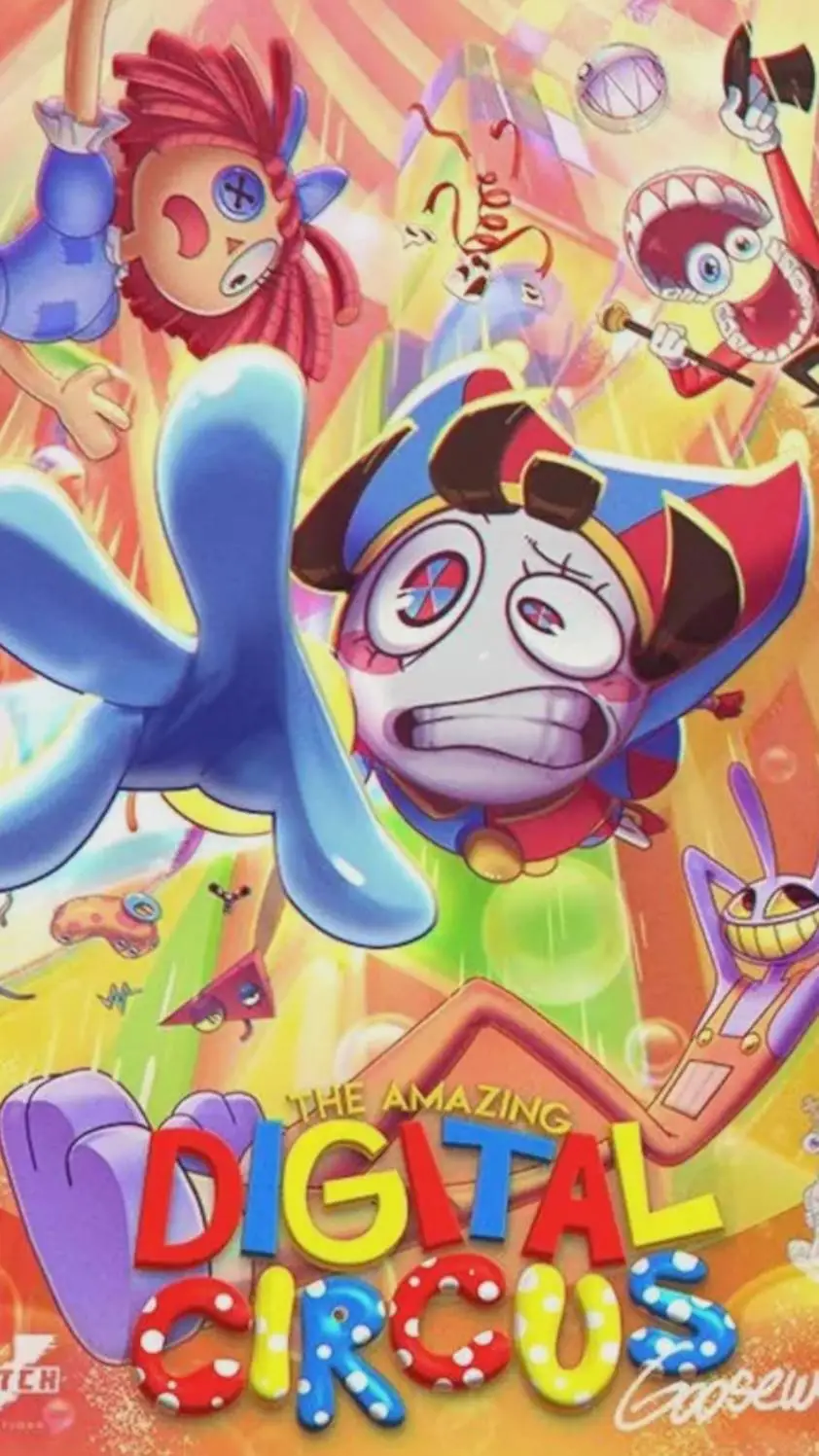 ai character: digital circus  background
