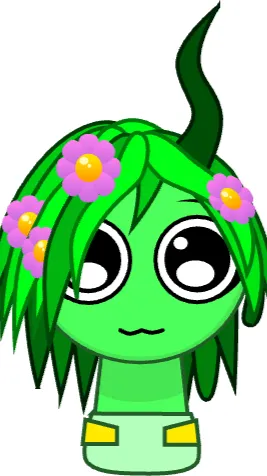 ai character: Baby Vineria  background