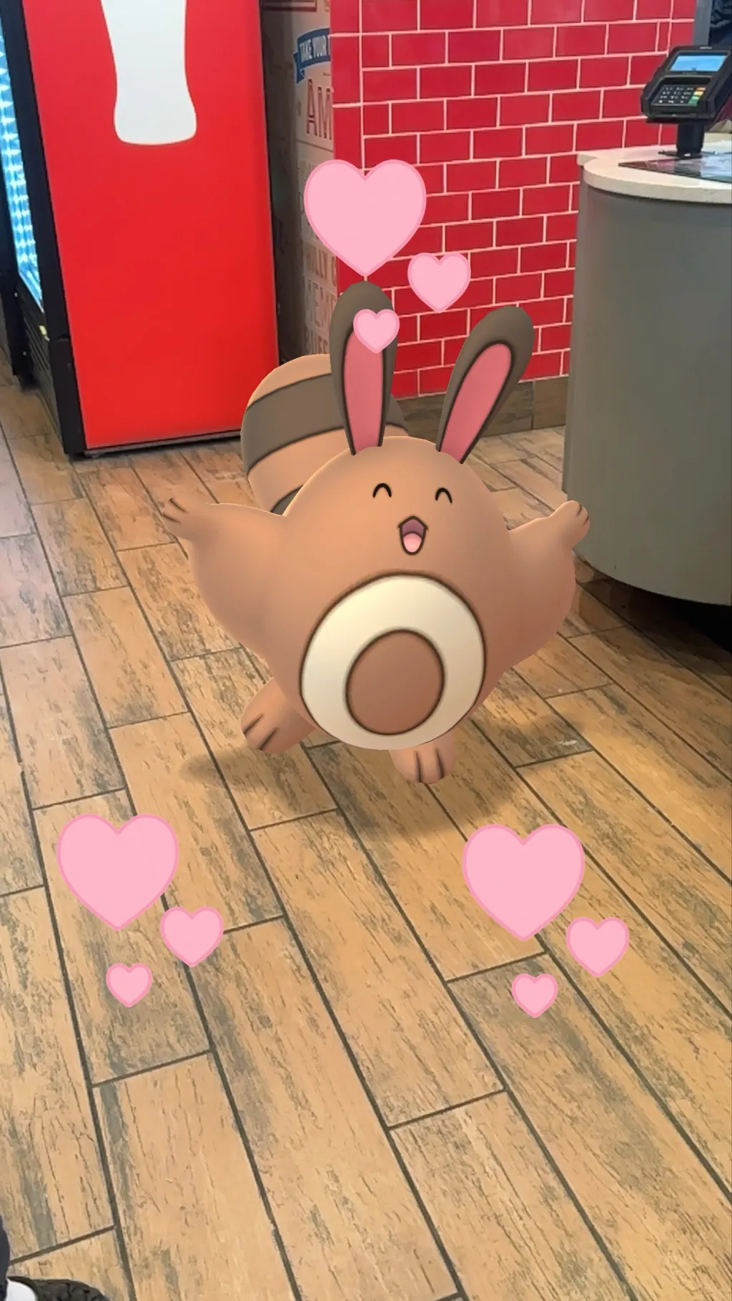 ai character: Sentret pokemon go background