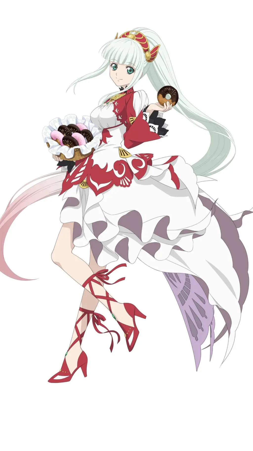 ai character: ライラ background