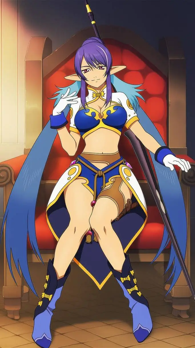 ai character: ジュディス姫 background