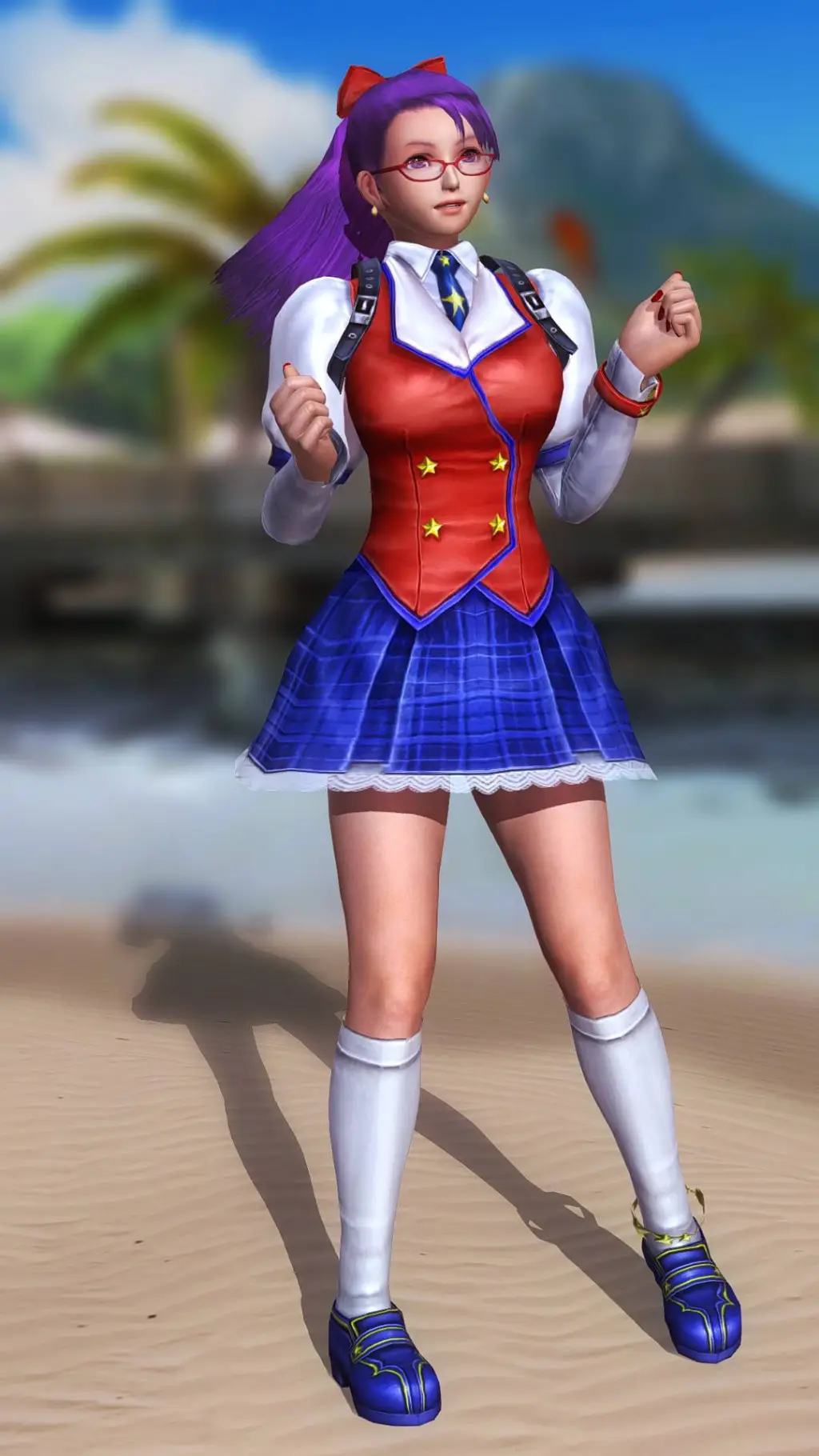 ai character: 麻宮アテナ background