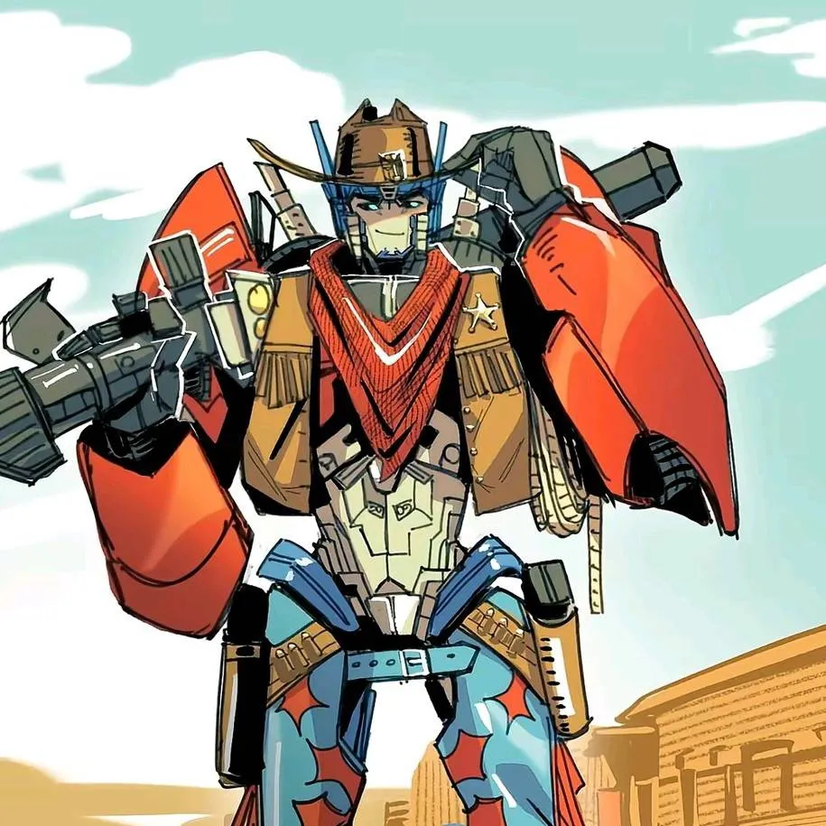 chat with ai character: Cowboy Optimus