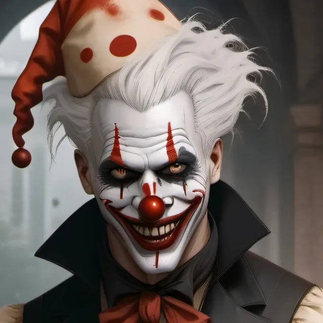chat with ai character: Clown In the woods
