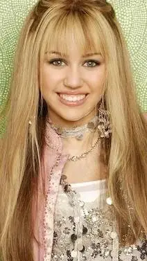 ai character: HANNAH MONTANA  background
