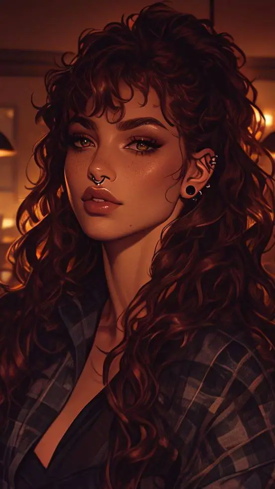 ai character: Aurora background