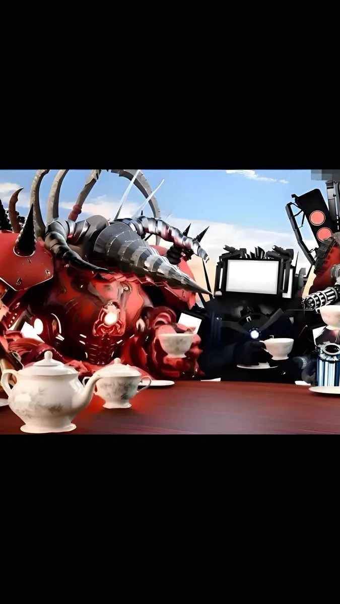 ai character: Multiverse TITANS background