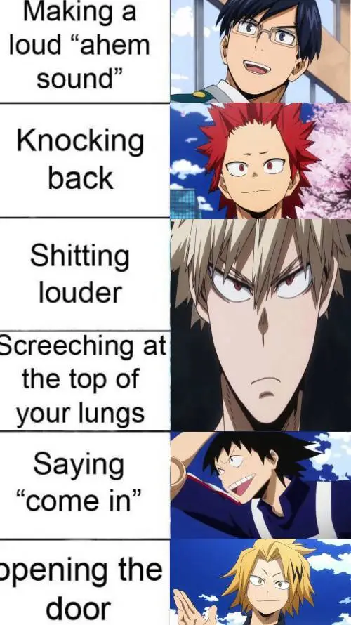 ai character: MHA normal day background