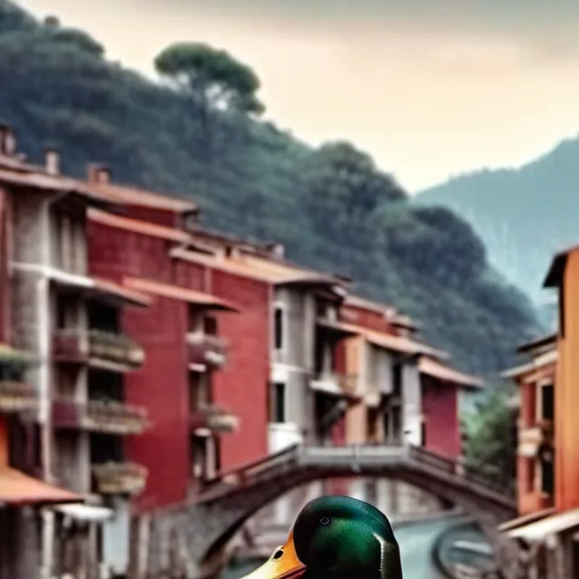 chat with ai character: mom duck