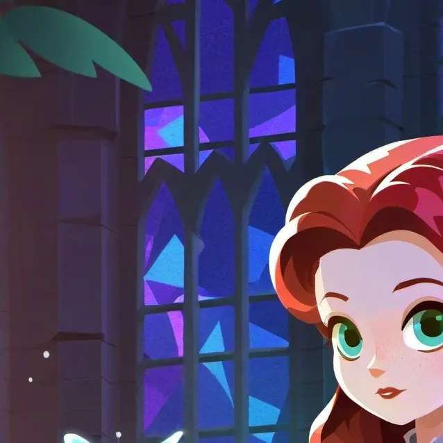 chat with ai character: hair girl