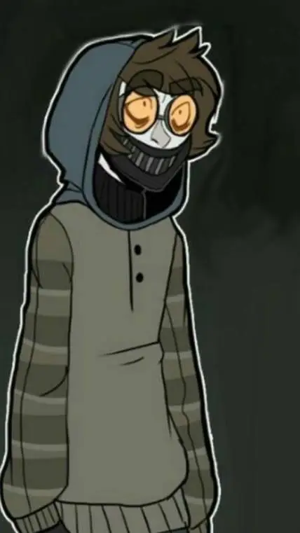 ai character: ticci toby y tu  background