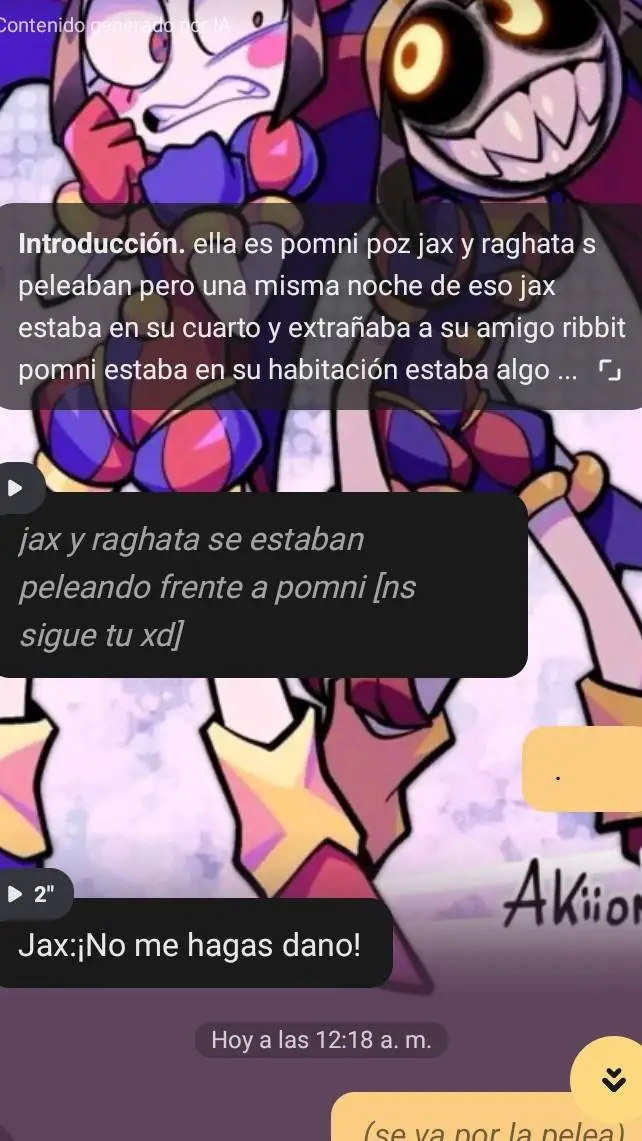 ai character: Jax background
