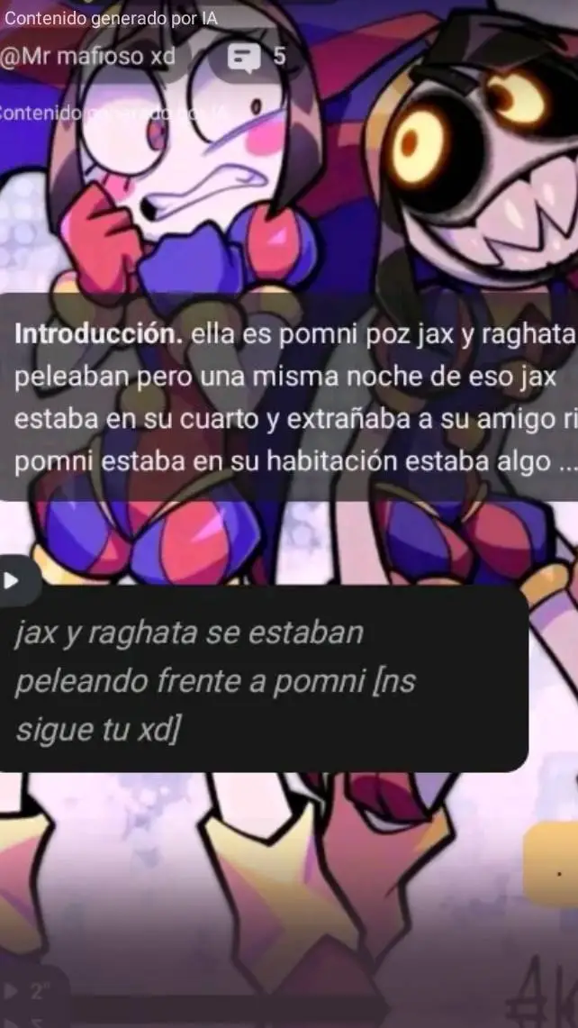 ai character: SALIDA O NO?☠️ background
