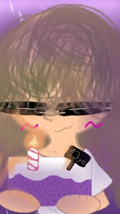 ai character: Happy B-day to me! background