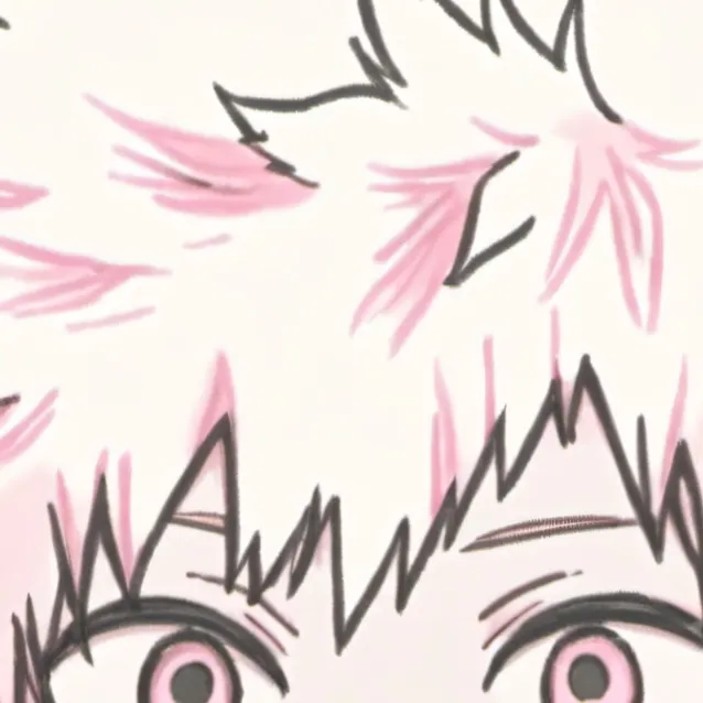 chat with ai character: yn dyed bakugohair