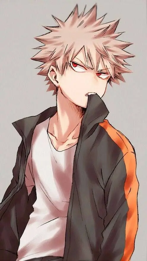 ai character: katsuki de spidy background