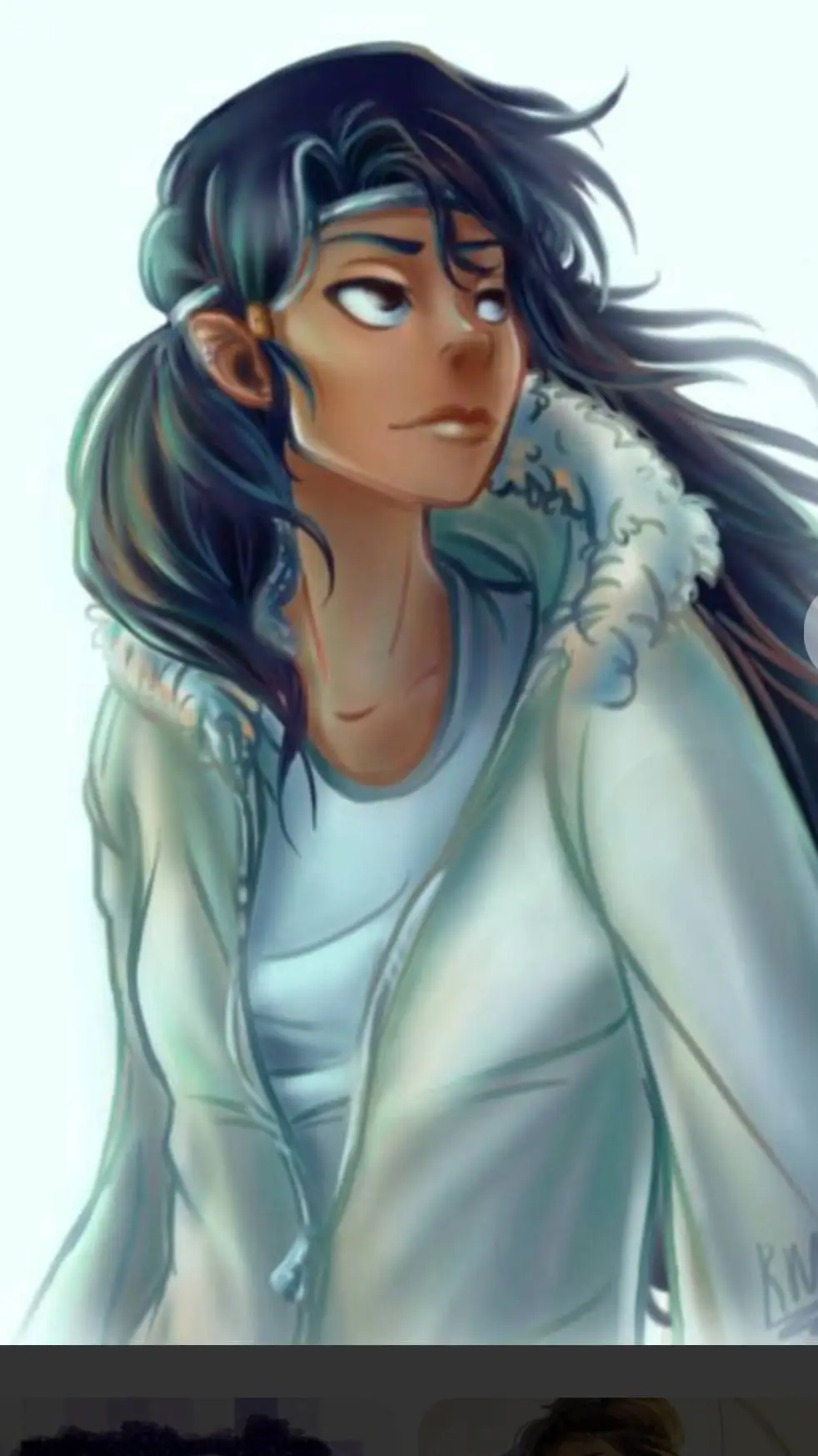 ai character: Zoë nightshade background