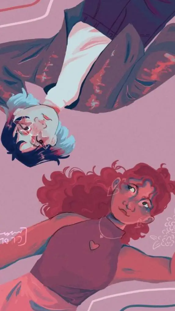 ai character: billie Ng x val background