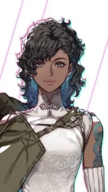 ai character: iris titanic scion background